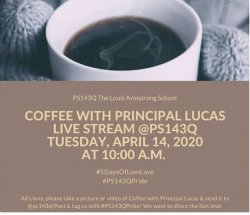 Coffee with the Principal